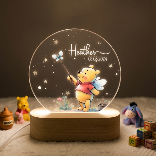 Personalized 3D LED Light Gift for Kids - Birthday Decor - Custom Design 3D Led Light GradoCreations