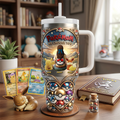 Personalized Movie Themed Tumbler with Handle for Mom Tumbler GradoCreations
