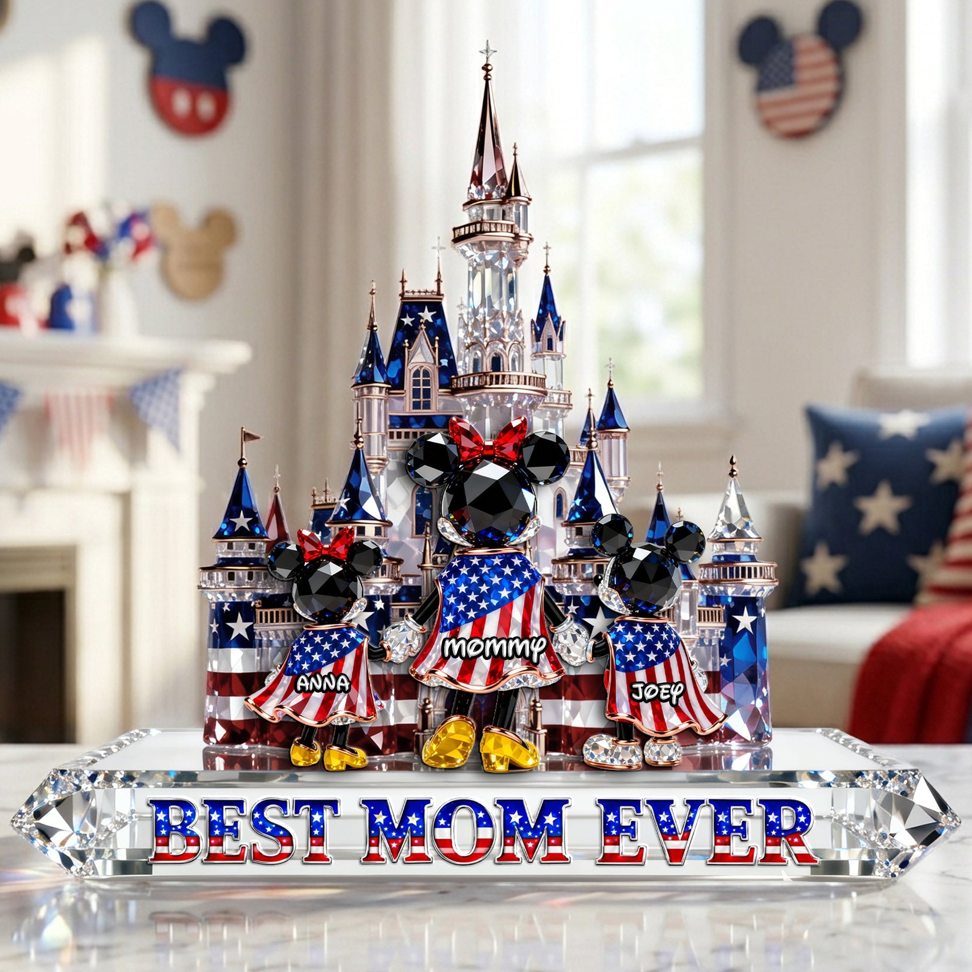 Personalized Acrylic Plaque Best Mom Ever Gift for Mom