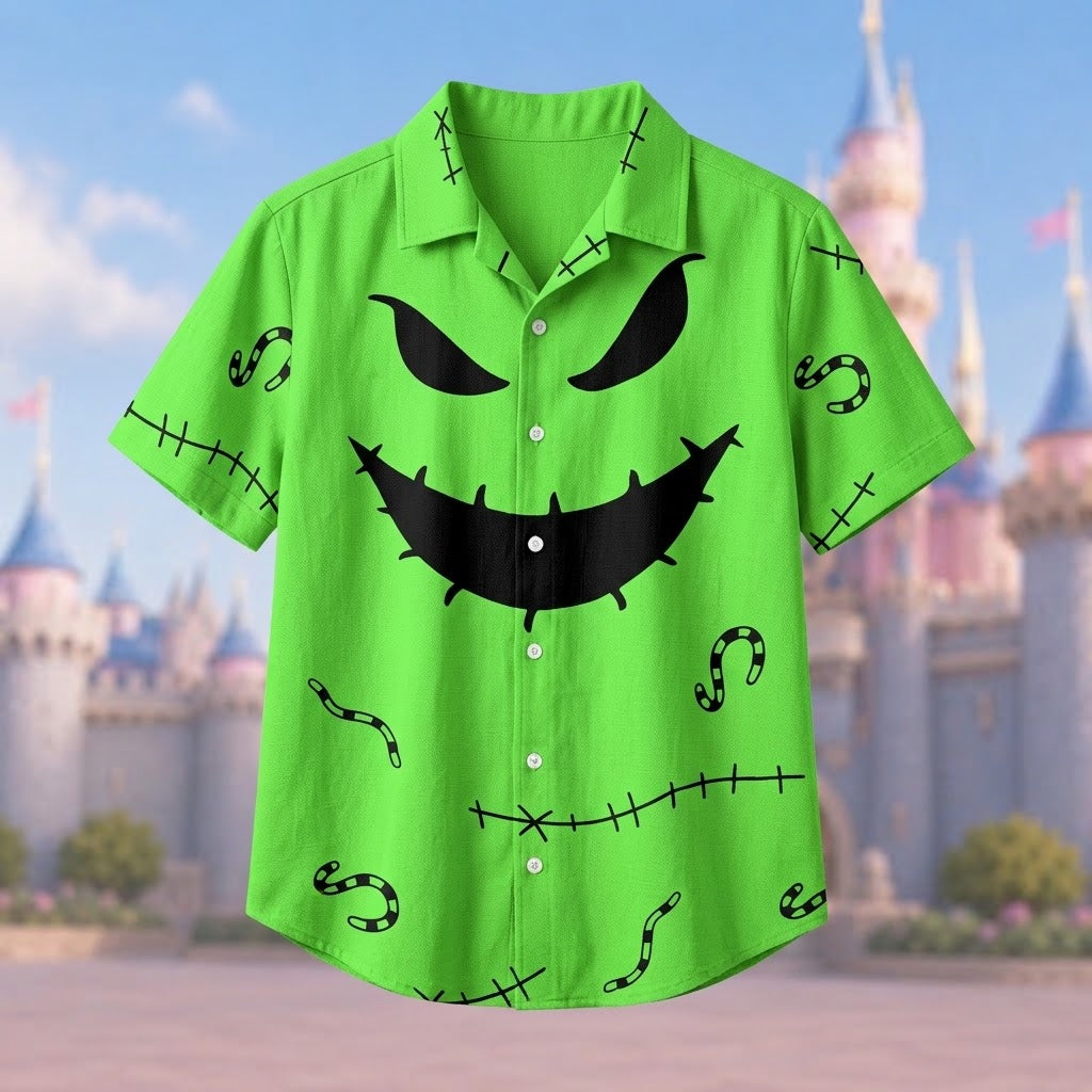 Personalized Oogie Boogie Halloween Costume Shirt for Kids AOP Shirt GradoCreations