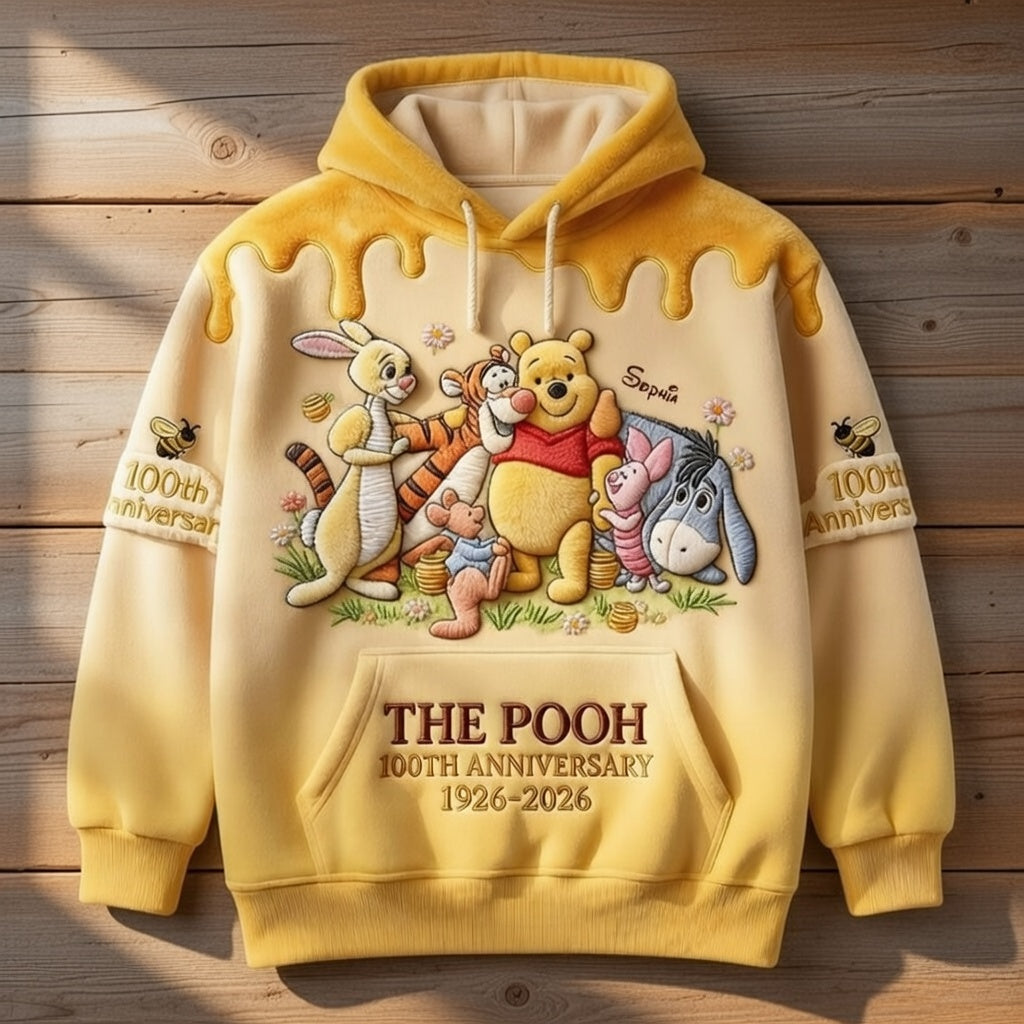 Personalized Honey Bear All-Over Print Shirt for Movie Fans Anniversary Gift