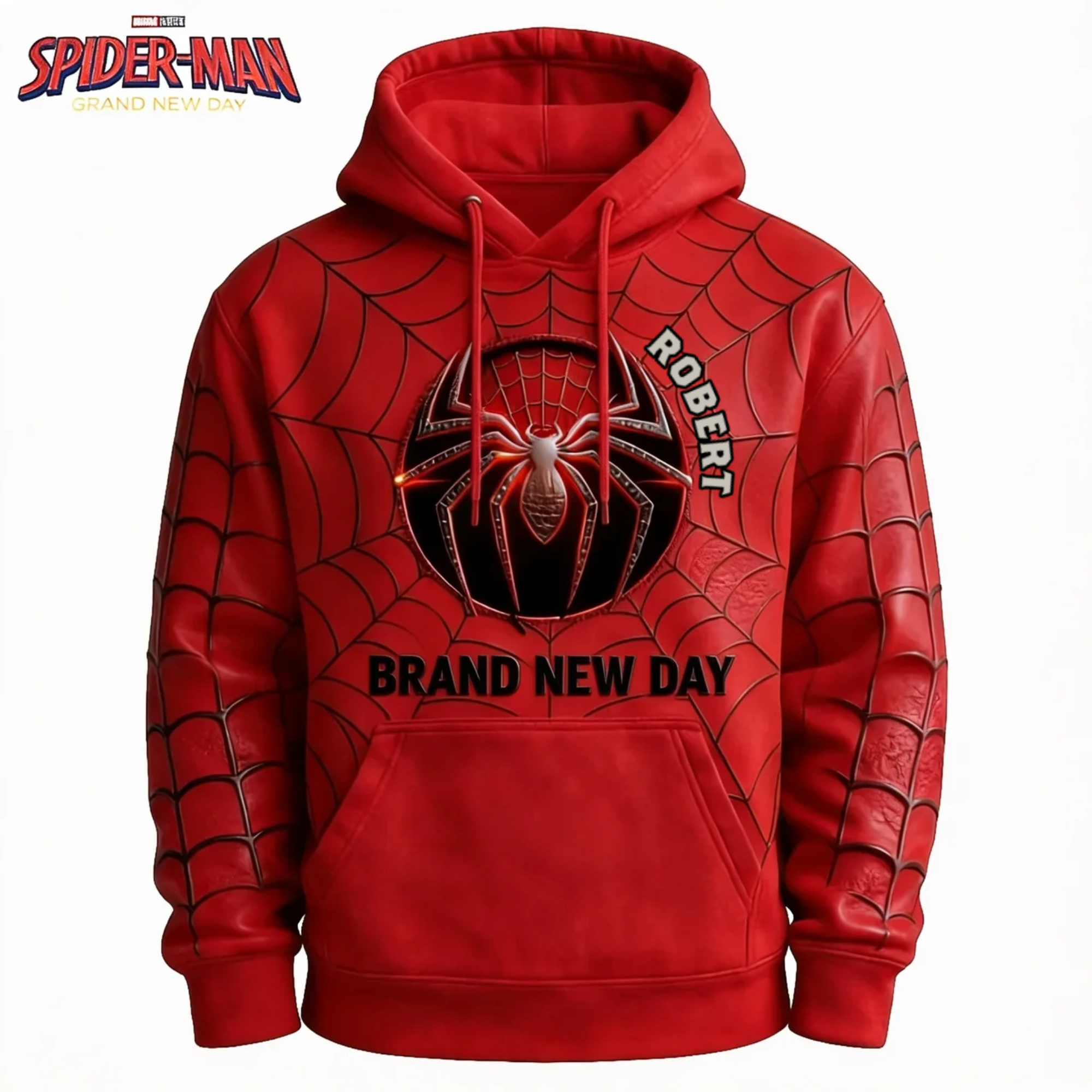 Personalized Red Spider-Man All Over Shirt Gift for Movie Fans AOP Shirt GradoCreations