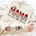 Personalized Mama and Kids Name Sweatshirt Halloween Gift for Mom