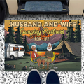 Personalized Camping Doormat for Couples | Unique Anniversary Gift