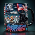 Personalized Color Changing Mug Stars Wars Design Gift for Dad