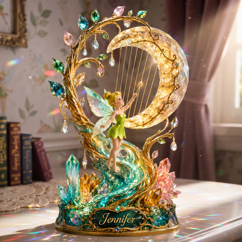 Personalized Acrylic Fairy Plaque Custom Gift for Daughter Acrylic Plaque GradoCreations