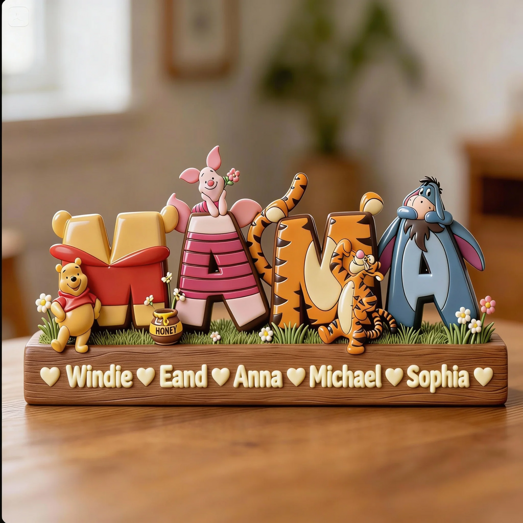 Personalized Acrylic Plaque Mama Gift for Mom, Movie Fans