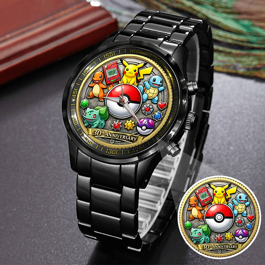 Personalized 30th Anniversary Hand Watch Gift for Movie Fans