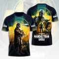 Personalized Star Wars Mandalorian All Over Shirt Gift for Fans