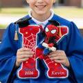 Personalized Superhero Pillow with Custom Name for Kids Graduation Gift Pillow GradoCreations