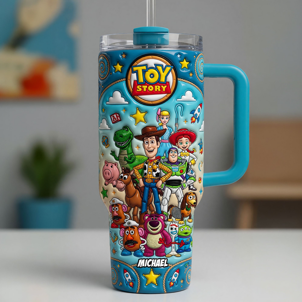 Personalized Toy Story Tumbler Customized Gift for Kids
