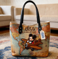 Personalized Travel Tote Bag with Custom Name for Movie Fans