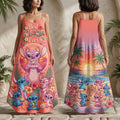 Personalized Maxi Dress for Mom with Movie Theme | Mother's Day Gift