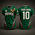 Personalized Mexico Soccer Jersey Custom Name 2026 Gift for Fans