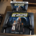 Personalized May The Force Be With Us Puzzle Gift for Mom