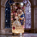 Personalized True Love Tumbler Gift for Couples - Stainless Steel Drinkware