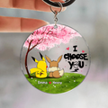 Personalized Acrylic Keychain I Choose You Gift for Couple
