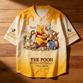 Personalized Winnie the Pooh 100th Anniversary Baseball Jersey Gift for Fans