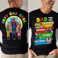 Custom Dad Shirt Best Dad Ever Personalized Gift for Him
