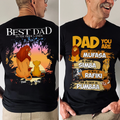 Personalized Cotton Shirt Best Dad In The Pride Lands Gift Cotton Apparel GradoCreations