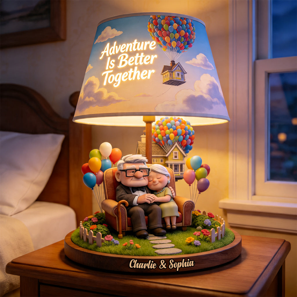Personalized Adventure Acrylic Light Box Gift for Couples Acrylic Light Box GradoCreations