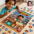 Personalized Kids Photo Puzzle Custom Name Gift for Children