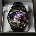 Personalized 50th Anniversary Hand Watch for Movie Fans Gift