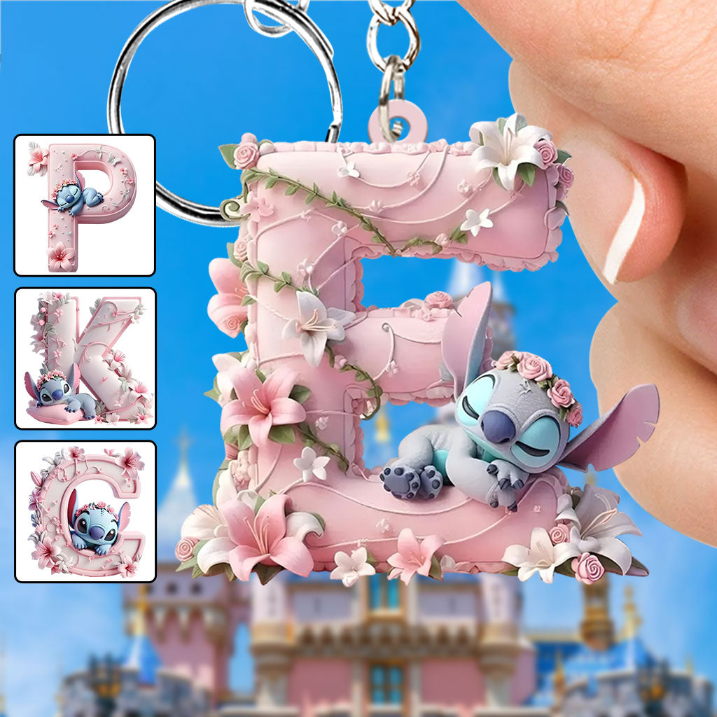 Personalized Acrylic Keychain Custom Name Gift for Her