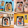 Personalized Kids Backpack Set with Lunch Bag, Pencil Case & Bottle | Back to School Gift