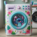 Personalized Quilted Laundry Basket with Cartoon Design for Kids | GradoCreations Quilted Laundry Basket GradoCreations