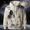 Personalized Star Wars All Over Shirt Custom Name Gift for Movie Fans AOP Shirt GradoCreations