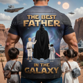 Personalized Galaxy Theme All Over Shirt Gift for Dad