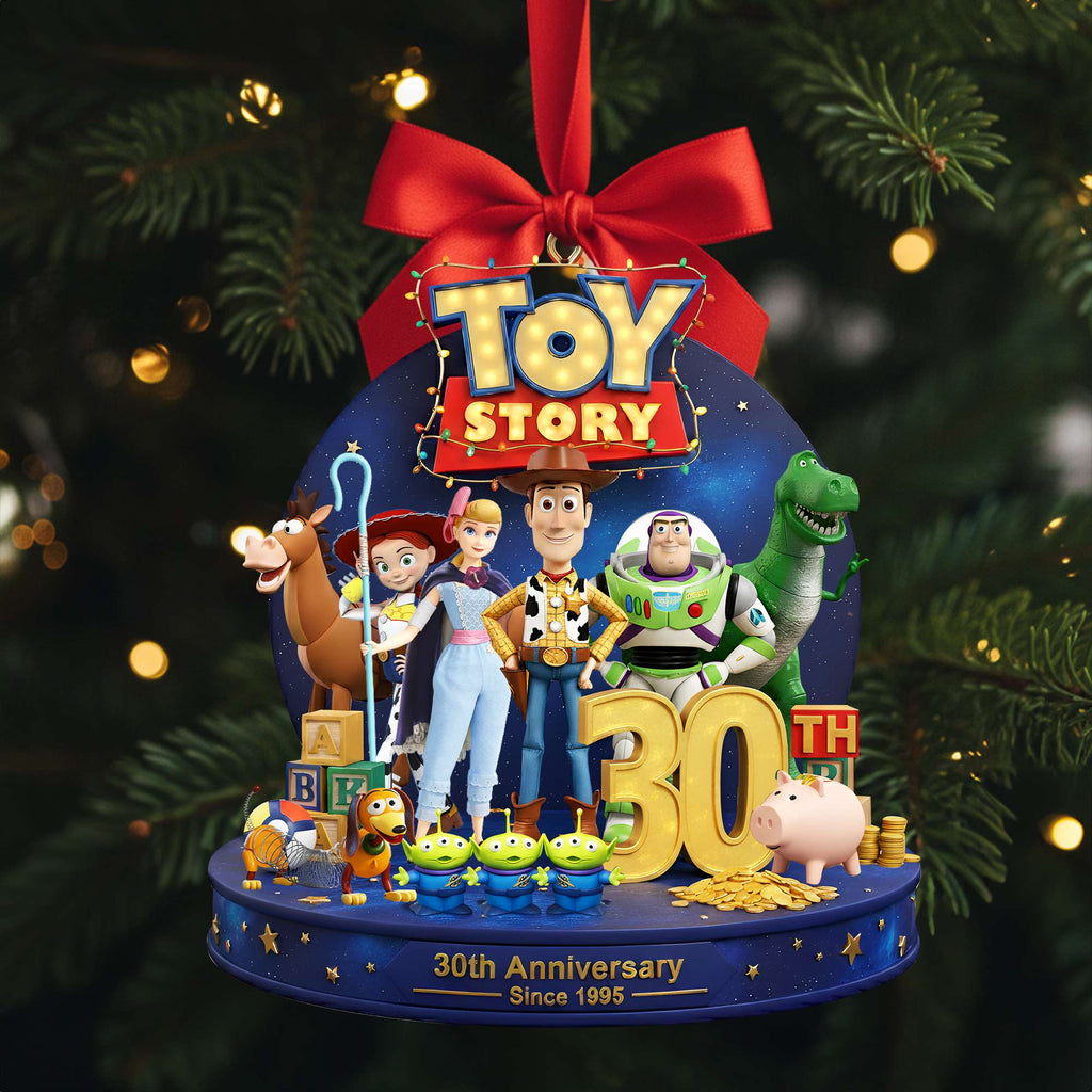 Personalized Toy Story 30th Anniversary Acrylic Ornament Gift for Kids