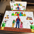 Personalized Super Daddio Puzzle Custom Name Gift for Dad