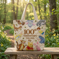 Personalized Quilted Tote Bag 100th Anniversary Gift for Her