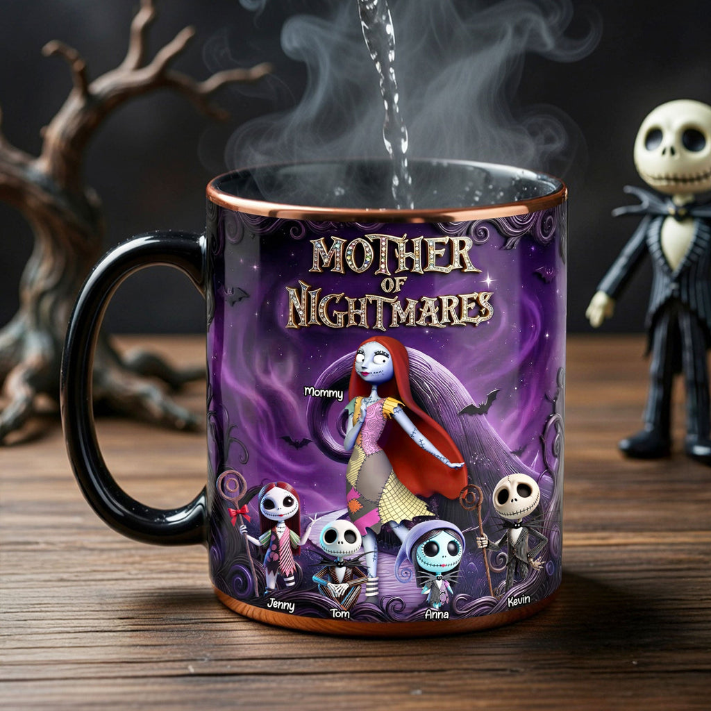 Personalized Mother of Nightmares Mug - Custom Gift for Spooky Mom Mug GradoCreations