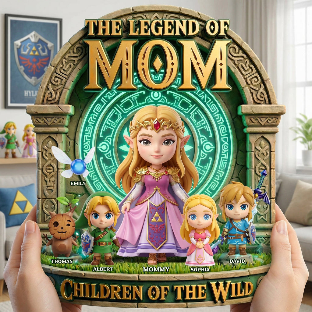 Personalized Movie-Themed Acrylic Plaque Gift for Mom