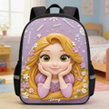 Personalized Cartoon Backpack Set with Lunch Bag & Pencil Case for Girls