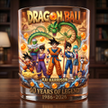 Personalized Dragon Ball Whiskey Glass for Movie Fans Gift