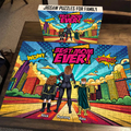 Personalized Best Mom Ever Puzzle Custom Family Gift for Mom Puzzle GradoCreations