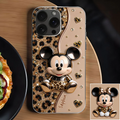 Personalized Mickey Mouse Phone Case Custom Name Gift for Her