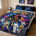 Personalized Star Wars Blanket Gift for Movie Fans - Fleece or Sherpa