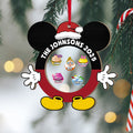 Personalized Magic Mouse Family Cupcake Acrylic Ornament Christmas Gift