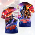 Personalized Star Wars The Mandalorian All Over Shirt Gift for Movie Fans
