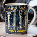 Personalized Floral Space Mug Custom Name Gift for Mom Mug GradoCreations