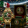 Personalized Mexico World Cup 2026 Men's Watch Gift for Football Lovers
