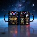Personalized Best Mom in the Galaxy Mug Custom Names Gift for Mother's Day Mug GradoCreations
