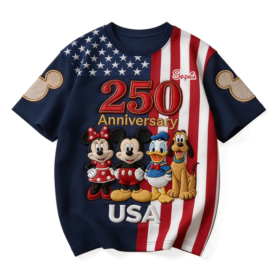 Personalized 250th Anniversary All Over Shirt for Movie Fans - Independence Day Gift
