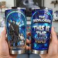 Personalized Dadalorian Tumbler Gift for Dad - Stainless Steel