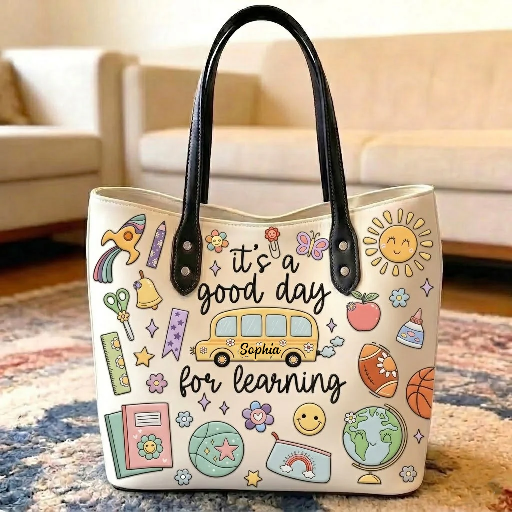 Personalized Tote Bag For Teacher | Back To School Gift